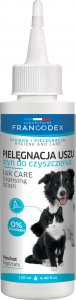 Francodex PL Płyn do mycia uszu psów i kotów 125 ml 1