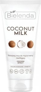 Bielenda Coconut Milk Kokosowy Nawilżający Mus do mycia twarzy Cocoon Effect 135 g 1