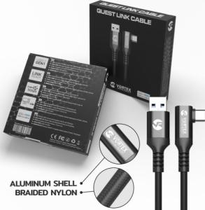 Vortex Virtual Reality Kabel 5m USB-A do USB-C do Oculus Link Quest 2 3