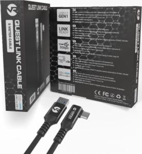 Vortex Virtual Reality Kabel 5m USB-A do USB-C do Oculus Link Quest 2 4