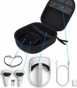 Vortex Virtual Reality Kompaktowa walizka do gogli Oculus Quest 2 6