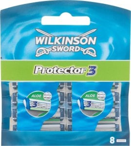 Wilkinson Sword (DE) Wilkinson Sword Protector, Wymienne ostrza do maszynki do dla mężczyzn, 8 sztuk (PRODUKT Z NIEMIEC) 1