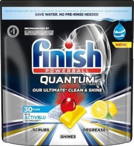 Finish Finish, Quantum Ultimate Tabletki do zmywarki, Lemon, 30 sztuk 1