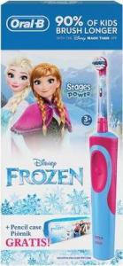 Szczoteczka Oral-B Szczoteczka rotacyjna Kids Stages Power Frozen Różowo-niebieska 2