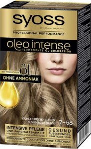 Syoss (DE) Syoss, Oleo Intense, Farba do włosów, chłodny beżowy blond, 115 ml (PRODUKT Z NIEMIEC) 1