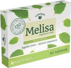 Alg Pharma Melisa, 90 tabletek - Długi termin ważności! 1