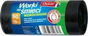 OSKAR Oskar, Worki na śmieci wzmocnione LD 60L, 10 sztuk 1