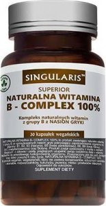 Singularis-Herbs Singularis, Witamina B-complex Organic Forte, 30 kapsułek - Długi termin ważności! 1