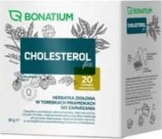 Medicinae Bonatium Cholesterol fix, herbata 20 saszetek - Długi termin ważności! 1