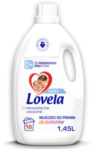 Lovela Lovela Baby, Płyn do prania kolorowych tkanin, 1,45 l 4