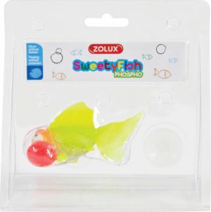Zolux Dekoracja akwarystyczna SweetyFish Phospho Rybka Bubble 2