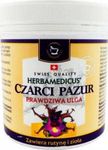 Herbamedicus SwissMedicus Czarci Pazur Żel z konopiami, 250 ml - Długi termin ważności! 1