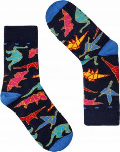 FAVES. Socks&Friends Śmieszne kolorowe skarpetki, DINOZAURY 36-41 1