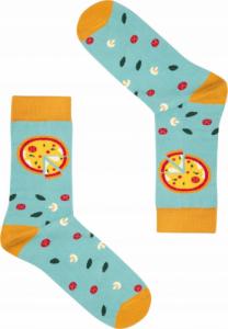 FAVES. Socks&Friends Śmieszne kolorowe skarpetki, PIZZA 36-41 1