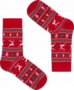 FAVES. Socks&Friends Świąteczne kolorowe skarpetki, ELFY 36-41 1
