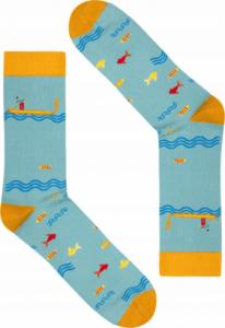 FAVES. Socks&Friends Śmieszne kolorowe skarpetki, GONDOLIERZY 42-46 1