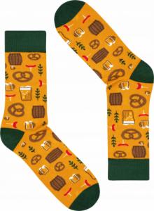 FAVES. Socks&Friends Śmieszne kolorowe skarpetki, PIWO 42-46 1