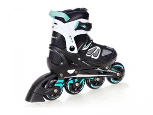 Rolki RAVEN Advance rekreacyjne regulowane czarne r. 35-39 2