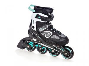 Rolki RAVEN Advance rekreacyjne regulowane czarne r. 35-39 3