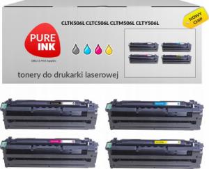 Toner Pureink Zestaw CMYK Zamiennik CLTK506 1