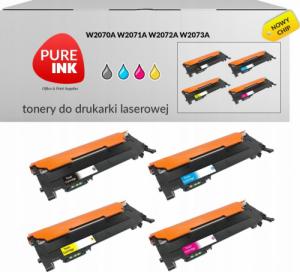 Toner Pureink Zestaw CMYK Zamiennik HP117A 1