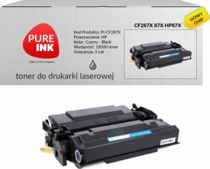 Toner Pureink Black Zamiennik CF287X 1