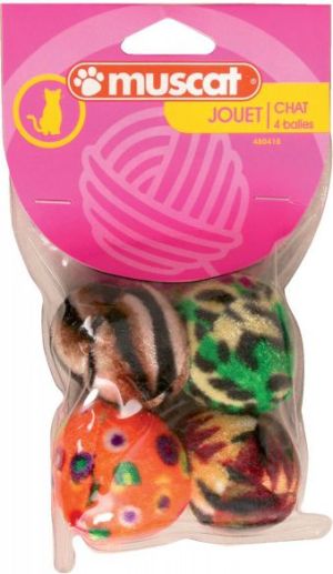 Zolux Zestaw 4 piłek wielokolorowych 3