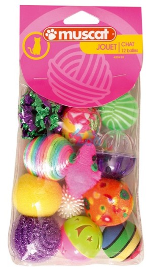 Zolux Zestaw 12 piłek 2