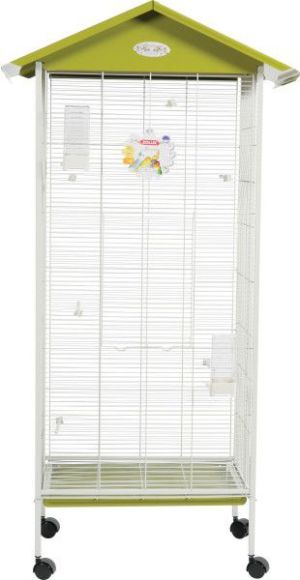 Zolux Woliera ARABESQUE JEANNE 156x48x78 cm kolor oliwka 3