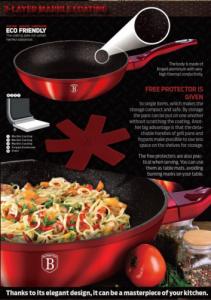 Patelnia Berlinger Haus wok 30cm 11