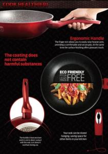 Patelnia Berlinger Haus wok 30cm 12