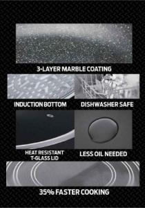 Patelnia Berlinger Haus wok 30cm 10