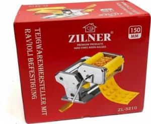 Maszynka do makaronu Zilner MASZYNKA 3W1 DO CIASTA MAKARONU PIEROGÓW RAVIOLI WAŁKOWARKA ZL-5210 6