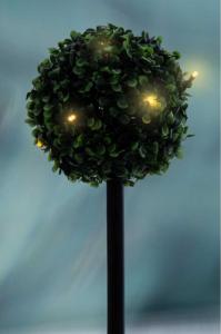 Saska Garden ZESTAW LAMP SOLARNYCH 3 KUL BUKSZPANOWYCH 27LED 9