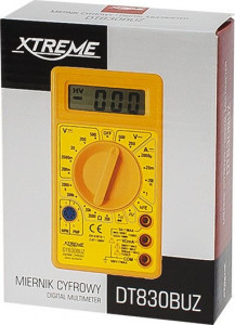 Xtreme Multimetr cyfrowy uniwersalny DT830BUZ XTREME 2