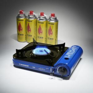 Tiross KUCHENKA TURYSTYCZNA GAZOWA CERAMICZNA + 4X GAZ 1.65KW TIROSS TS-264-G4 2