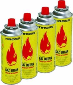 Tiross KUCHENKA TURYSTYCZNA GAZOWA CERAMICZNA + 4X GAZ 1.65KW TIROSS TS-264-G4 9