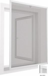 EASY LIFE Moskitiera na okno ALU 100X120 Biała 2