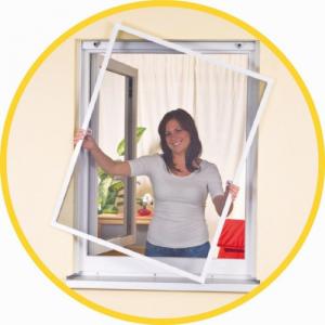 EASY LIFE Moskitiera na okno ALU 100X120 Biała 5