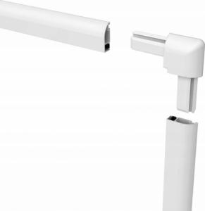 EASY LIFE MOSKITIERA OKNO ALU 120X140 BIAŁA 2