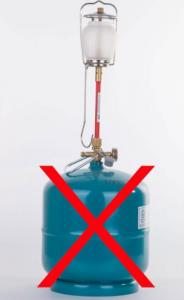 Enero GAZOWA LAMPKA TURYSTYCZNA KINGA 3 NA BUTLĘ 2