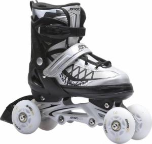 Rolki Enero Led z wymienną płozą regulowane szare r. 34-37 4