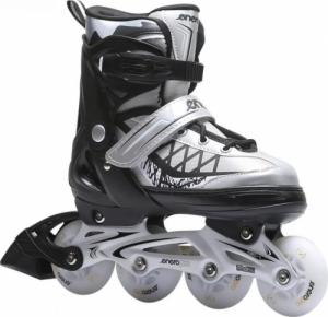 Rolki Enero Led z wymienną płozą regulowane szare r. 26-29 2