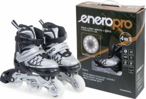 Rolki Enero Led z wymienną płozą regulowane szare r. 26-29 6