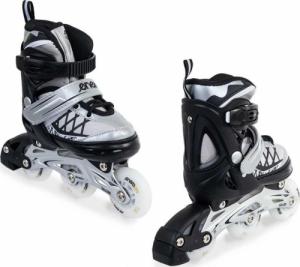 Rolki Enero Led z wymienną płozą regulowane szare r. 26-29 8