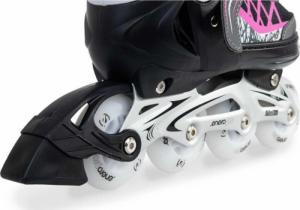 Rolki Enero Led z wymienną płozą regulowane czarne r. 34-37 11