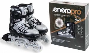 Rolki Enero Led z wymienną płozą regulowane szare r. 38-41 9