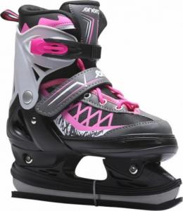 Rolki Enero Led z wymienną płozą regulowane czarne r. 26-29 4