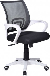Krzesło biurowe DWM Bianco Czarno-szare 1