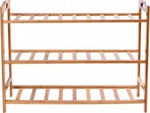DWM BAMBUSOWY REGAŁ NA BUTY 3 PÓŁKI 2